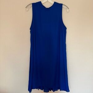 Blue Sleeveless Dress
